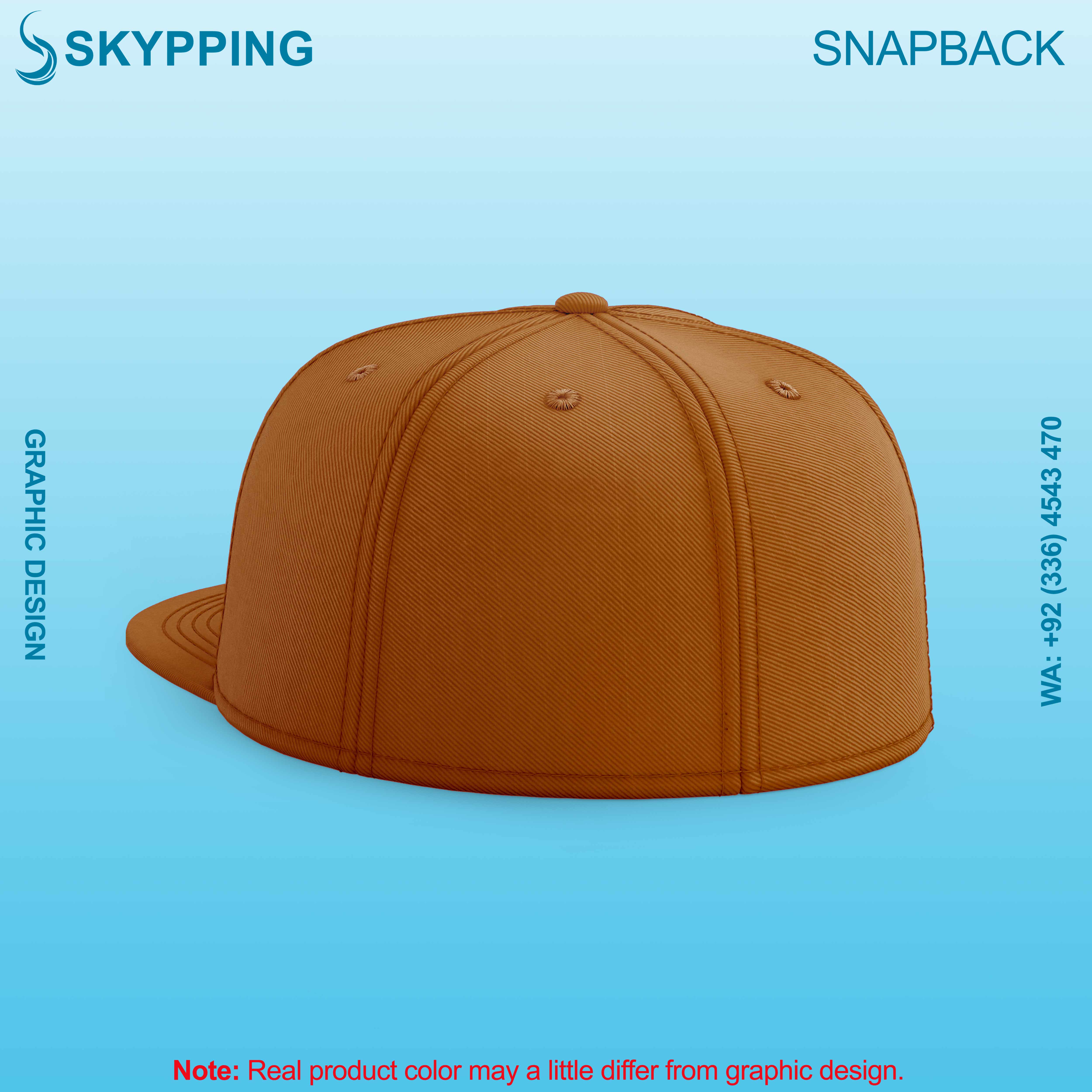 Snapback Hat - 6 Panel